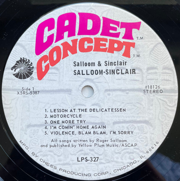 Salloom-Sinclair* : Salloom-Sinclair (LP, Album)