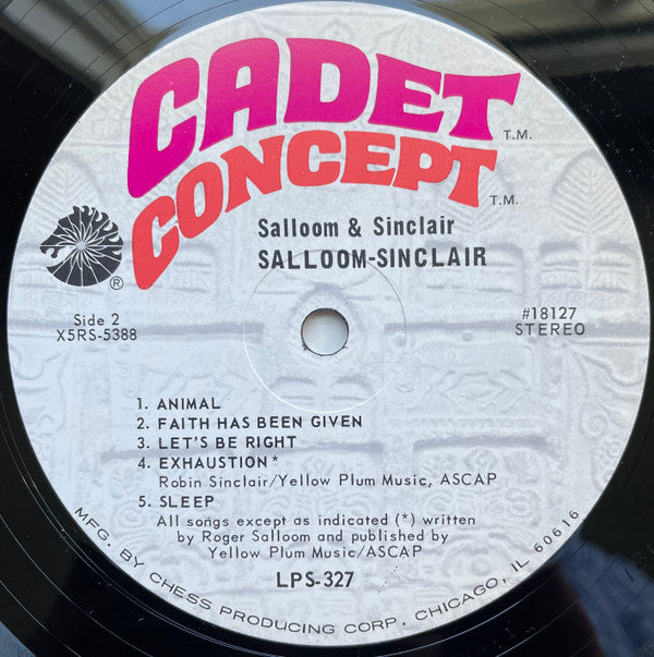Salloom-Sinclair* : Salloom-Sinclair (LP, Album)