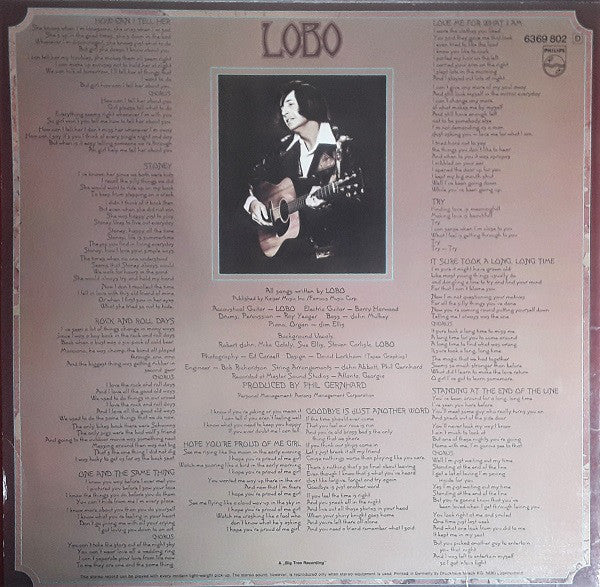 Lobo (3) : Calumet (LP, Album)