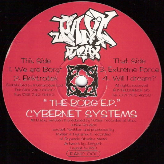 Cybernet Systems : The Borg E.P. (12", EP)