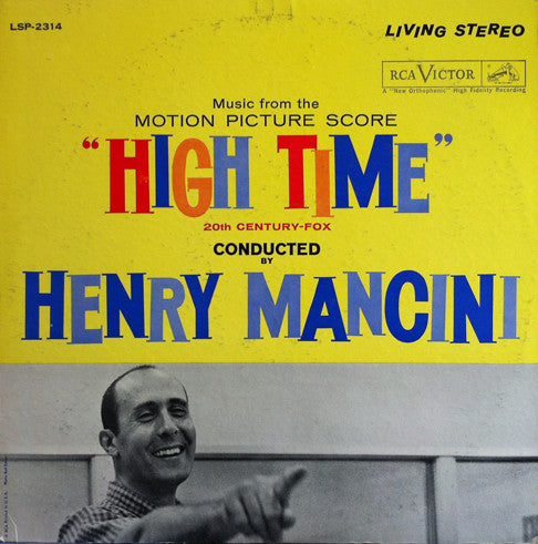 Henry Mancini : Music From The Motion Picture Score High Time (LP, Album, Ind)