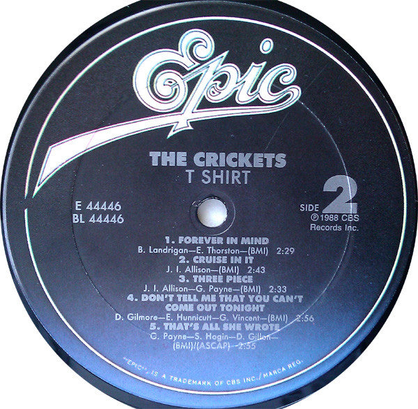 The Crickets (2) : T-Shirt (LP, Album)