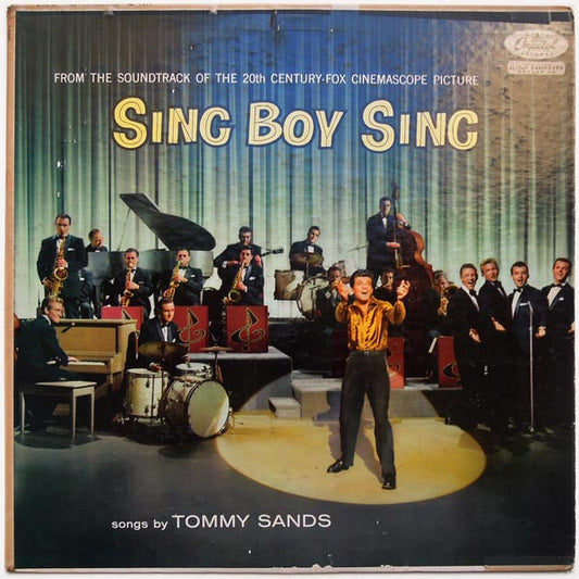 Tommy Sands : Sing Boy Sing (LP, Album, Mono)