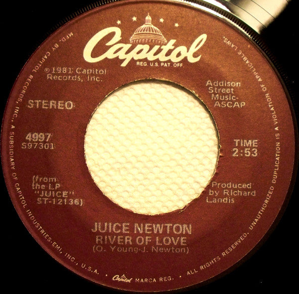 Juice Newton : Queen Of Hearts (7", Single, All)