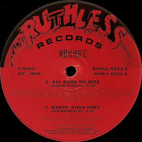Kokane : Bakin' Soda Free (12", Single)