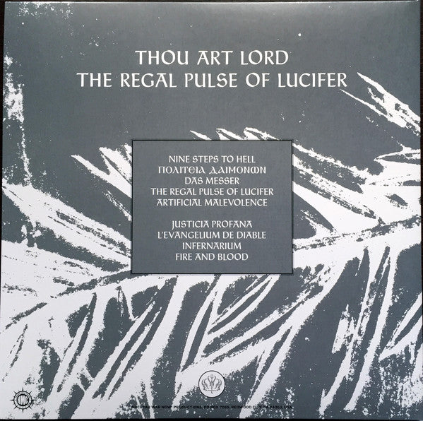 Thou Art Lord : The Regal Pulse Of Lucifer (LP, Album)