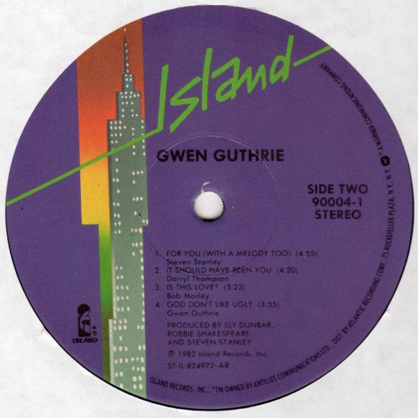 Gwen Guthrie : Gwen Guthrie (LP, Album, All)