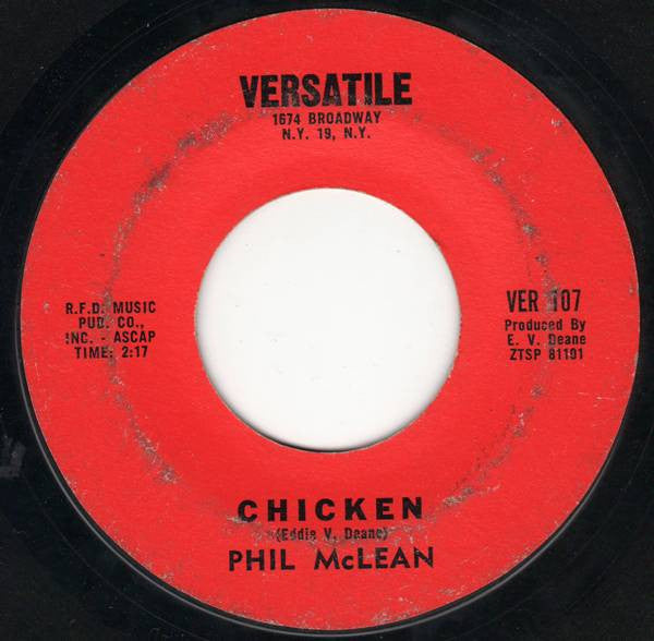 Phil McLean : Small Sad Sam / Chicken (7", Single, Styrene, Ter)