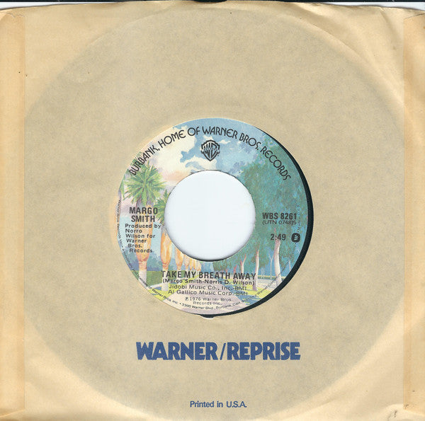 Margo Smith : Take My Breath Away / When Where And Why (7")