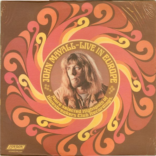 John Mayall : Live In Europe (LP, Album, AL )