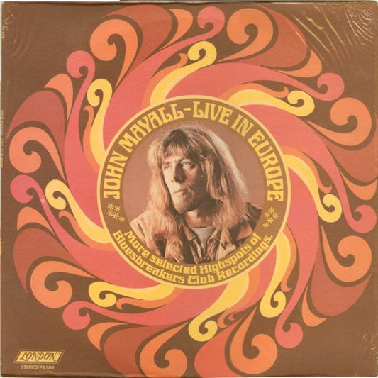 John Mayall : Live In Europe (LP, Album, AL )