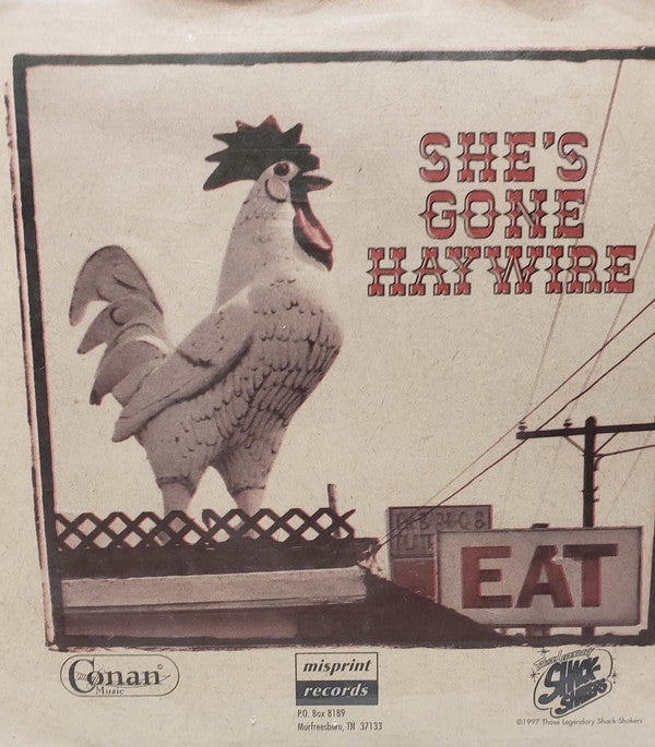 Those Legendary Shack Shakers* : Go Hog Wild (7", Single)