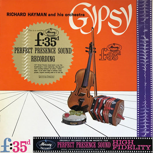 Richard Hayman And His Orchestra : Gypsy (LP, Mono, Gat)