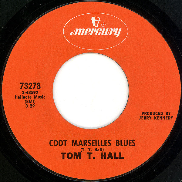 Tom T. Hall : Me And Jesus (7", Single, Pit)