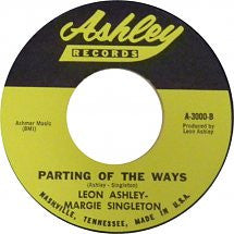 Leon Ashley, Margie Singleton : You'll Never Be Lonely Again (7", Single)