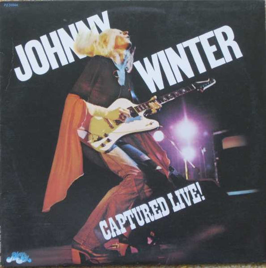 Johnny Winter : Captured Live! (LP, Album, RP)