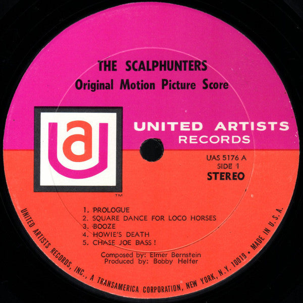 Elmer Bernstein : The Scalphunters (Original Motion Picture Score) (LP, Album)