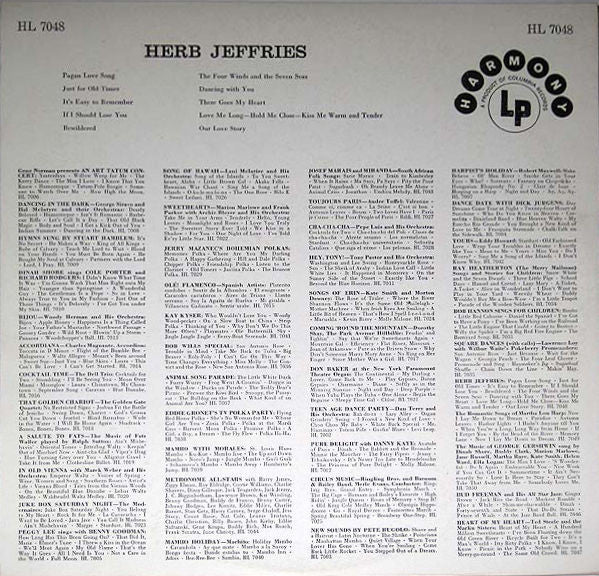 Herb Jeffries : Herb Jeffries (LP)