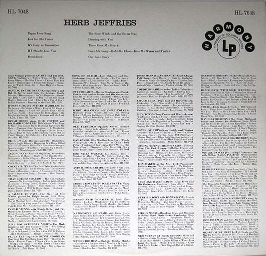 Herb Jeffries : Herb Jeffries (LP)