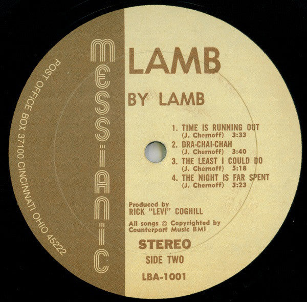 Lamb (3) : Lamb (LP, Album)