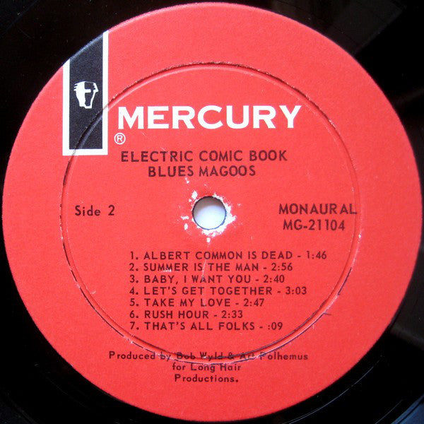 Blues Magoos : Electric Comic Book (LP, Album, Mono)