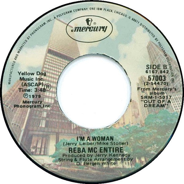 Reba McEntire : Sweet Dreams (7", Single, Gol)