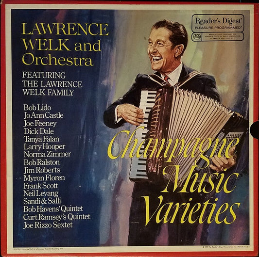 Lawrence Welk : Champagne Music Varieties (6xLP, Comp + Box)