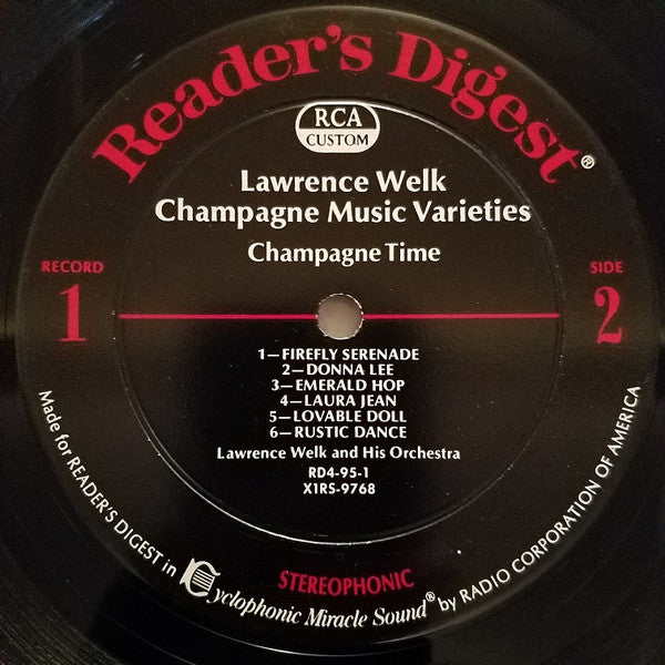 Lawrence Welk : Champagne Music Varieties (6xLP, Comp + Box)