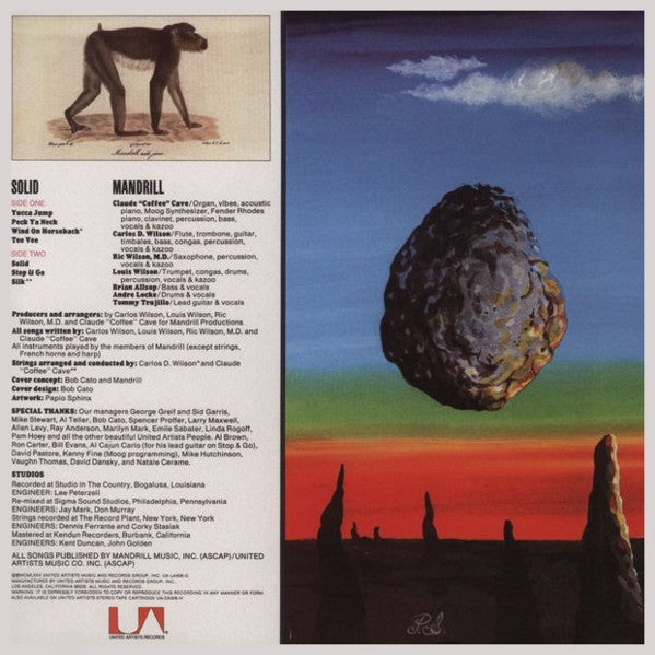 Mandrill : Solid (LP, Album, All)