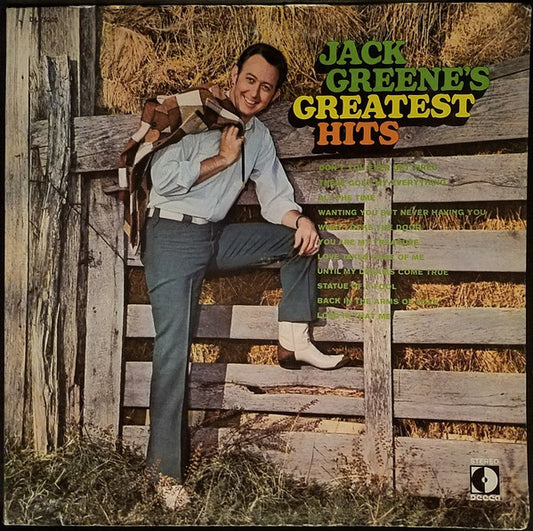 Jack Greene : Jack Greene's Greatest Hits (LP, Album, Comp)