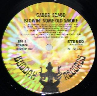 Gabor Szabo : Blowin' Some Old Smoke (LP, Comp, Promo)