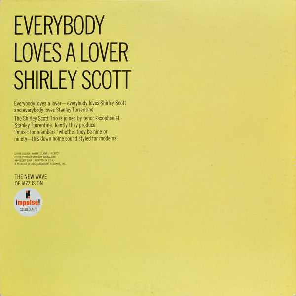 Scott, Shirley - Everybody Loves A Lover (VG)