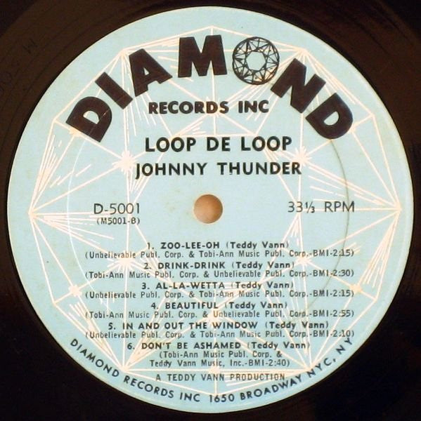 Loop Johnny Johnny Thunder : Loop De Loop (G+) – Square Cat Vinyl