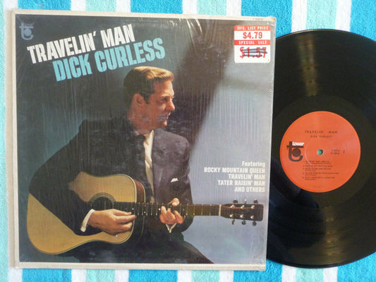 Dick Curless : Travelin' Man (LP, Mono, Los)