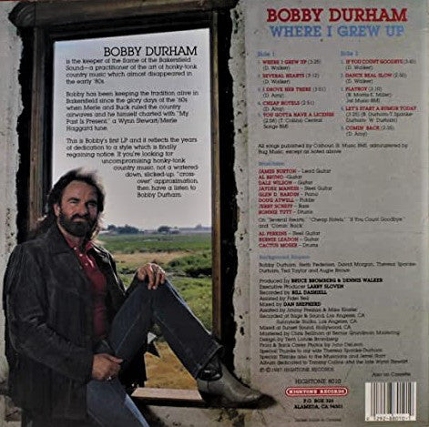 Bobby Durham (2) : Where I Grew Up (LP)