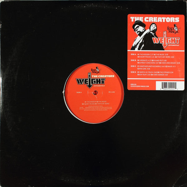 The Creators : The Weight Instrumentals (2xLP, Album)