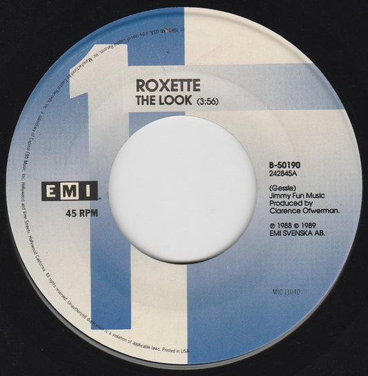 Roxette : The Look (7", Single)