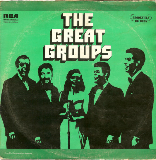 Various : The Great Groups (2xLP, Comp)