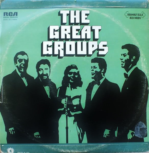 Various : The Great Groups (2xLP, Comp)