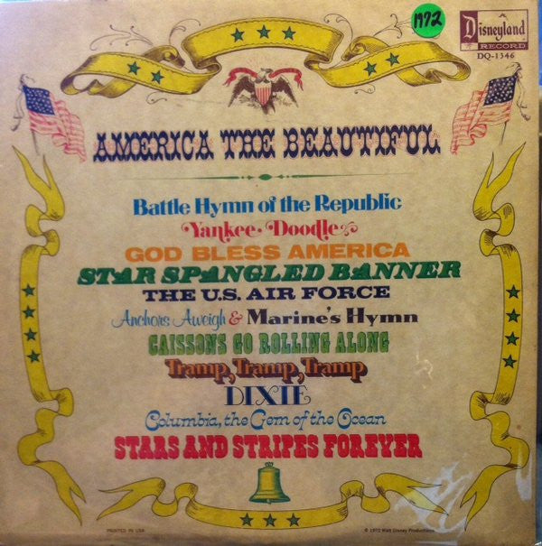 Various : America The Beautiful (LP, Album)