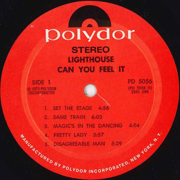 Lighthouse (2) : Can You Feel It (LP, Album)
