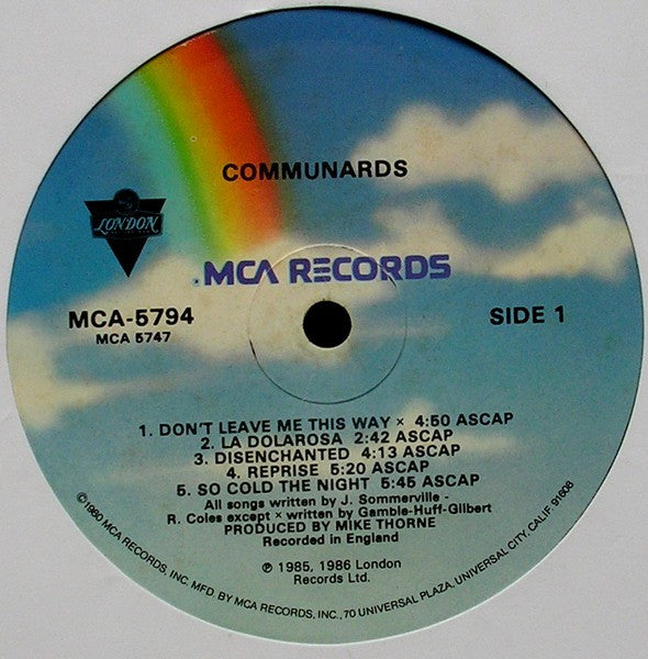 Communards* : Communards (LP, Album)