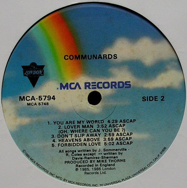 Communards* : Communards (LP, Album)