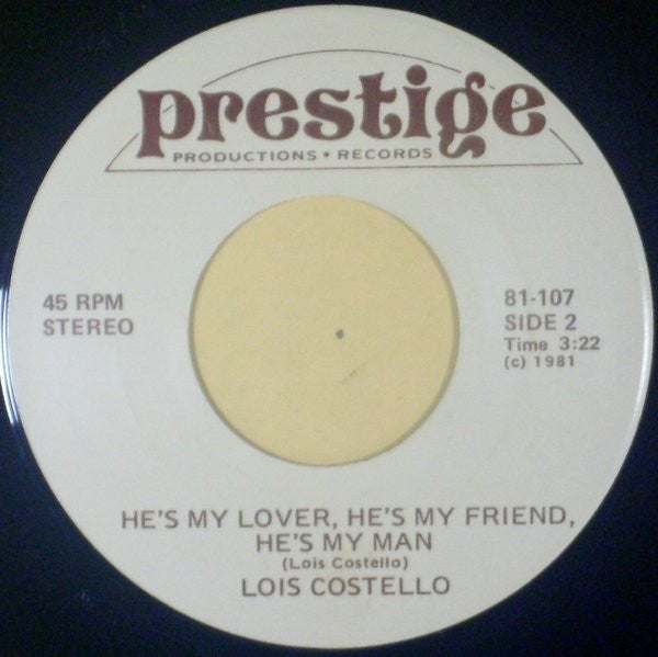 Lois Costello : You Touched My Life (7")