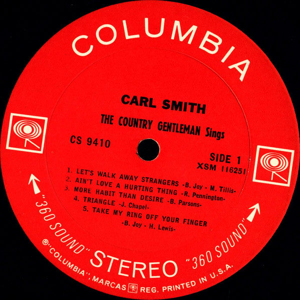 Carl Smith (3) : The Country Gentleman (LP, Album)