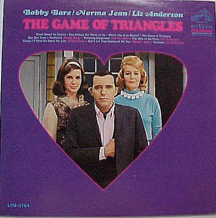Bobby Bare / Norma Jean (2) / Liz Anderson : The Game Of Triangles (LP, Album, Mono)