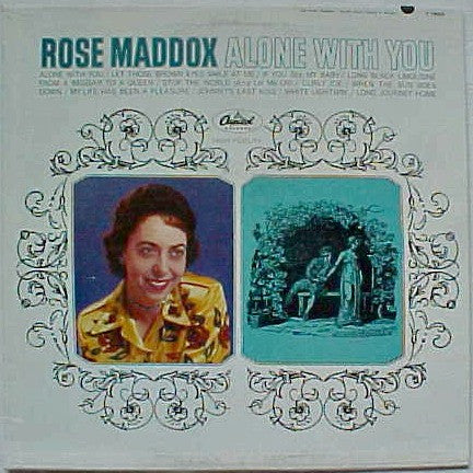 Rose Maddox : Alone With You (LP, Mono)