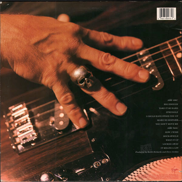 Keith Richards : Talk Is Cheap (LP, Album, SRC)