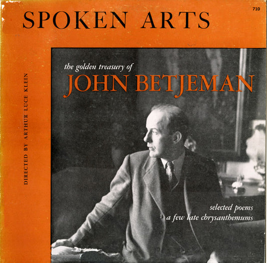 John Betjeman : The Golden Treasury Of John Betjaman  (LP, Mono)