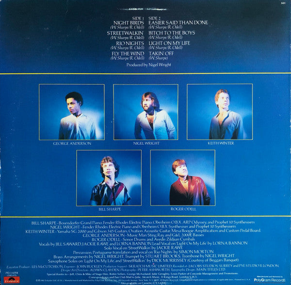 Shakatak : Night Birds (LP, Album, 53-)